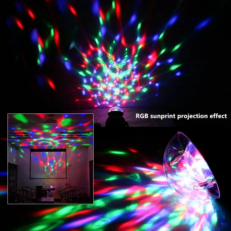Цветная (RGB проектор ночной Светильник водная волна Ночной светильник с