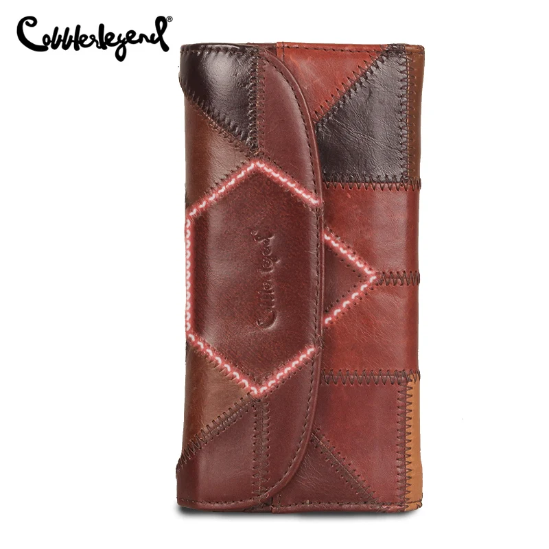 Cobbler Legend Women Wallet Large Capacity More Function Long Wallets Luxury Purse For Ladies Credit Card Holder Money Bag