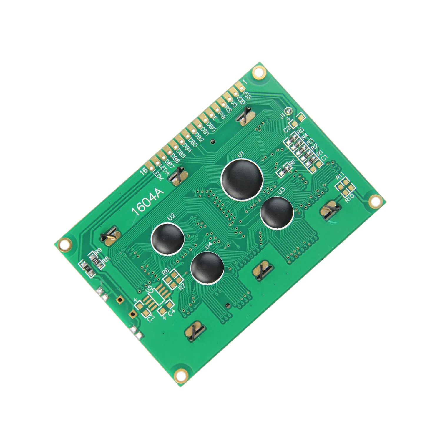 1604A lcd DC 5 V синий черный свет 16*4 16x4 символ 1604 цифровой Экран Дисплей Модуль платы