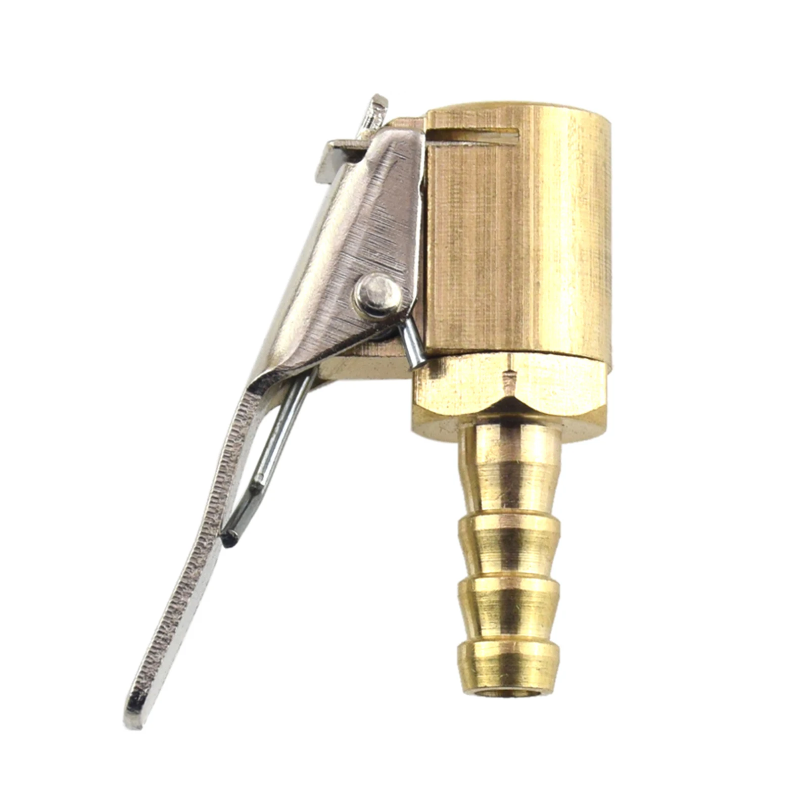

1PCS Car Auto Zinc Alloy 6mm & 8mm Tyre Wheel Tire Air Chuck Inflator Pump Valve Clip Clamp Connector Adapter for Cars