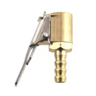 1 шт. автомобильный Автомобильный сплав цинка 6 мм и 8 мм воздушный патрон для шин колесных шин насос зажим клапана зажим соединитель Адаптер для автомобилей