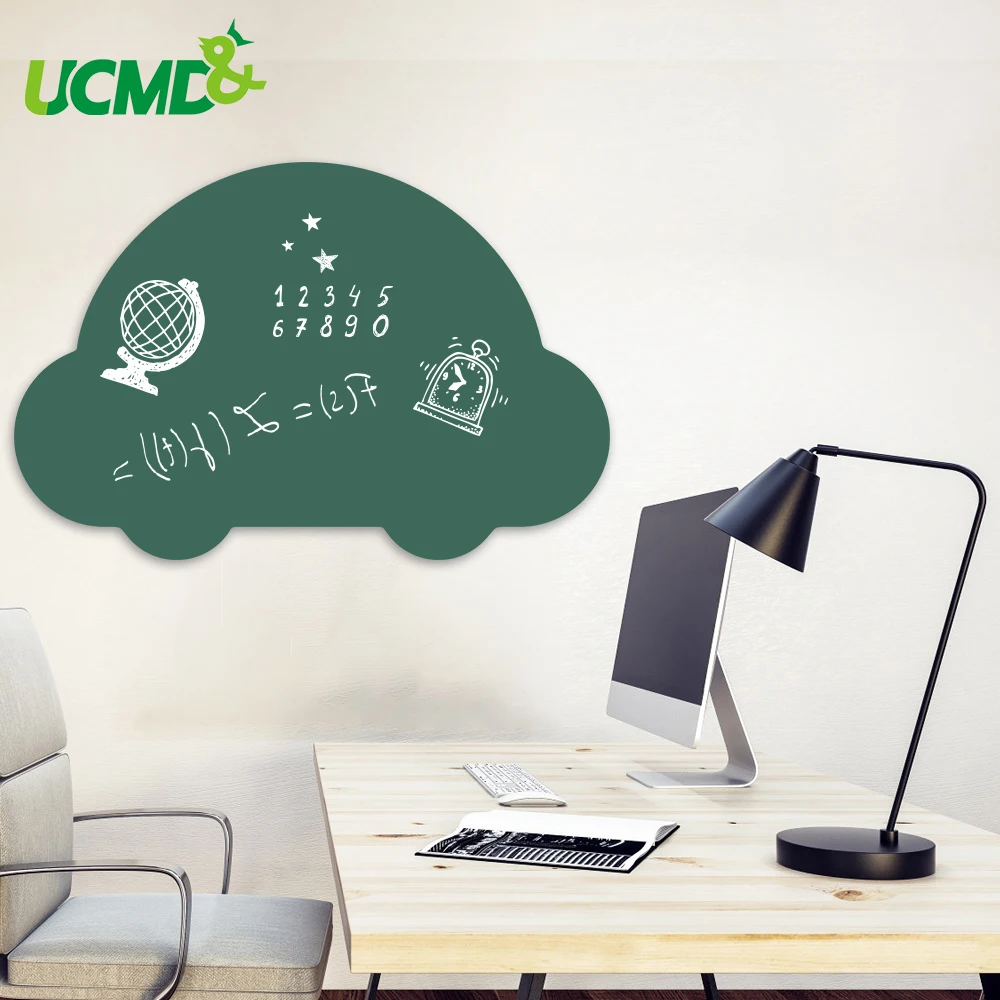 Черная серая доска белая настенная наклейка доски для рисования и письма