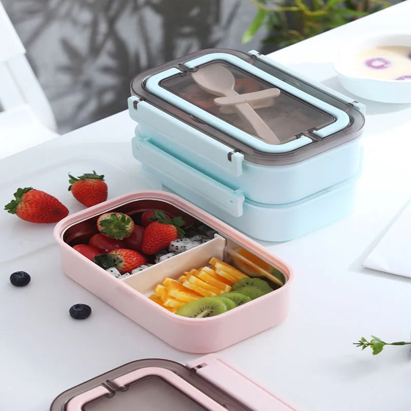 ONEUP портативный изолированный Ланч бокс для детей Новый 304 из нержавеющей стали с