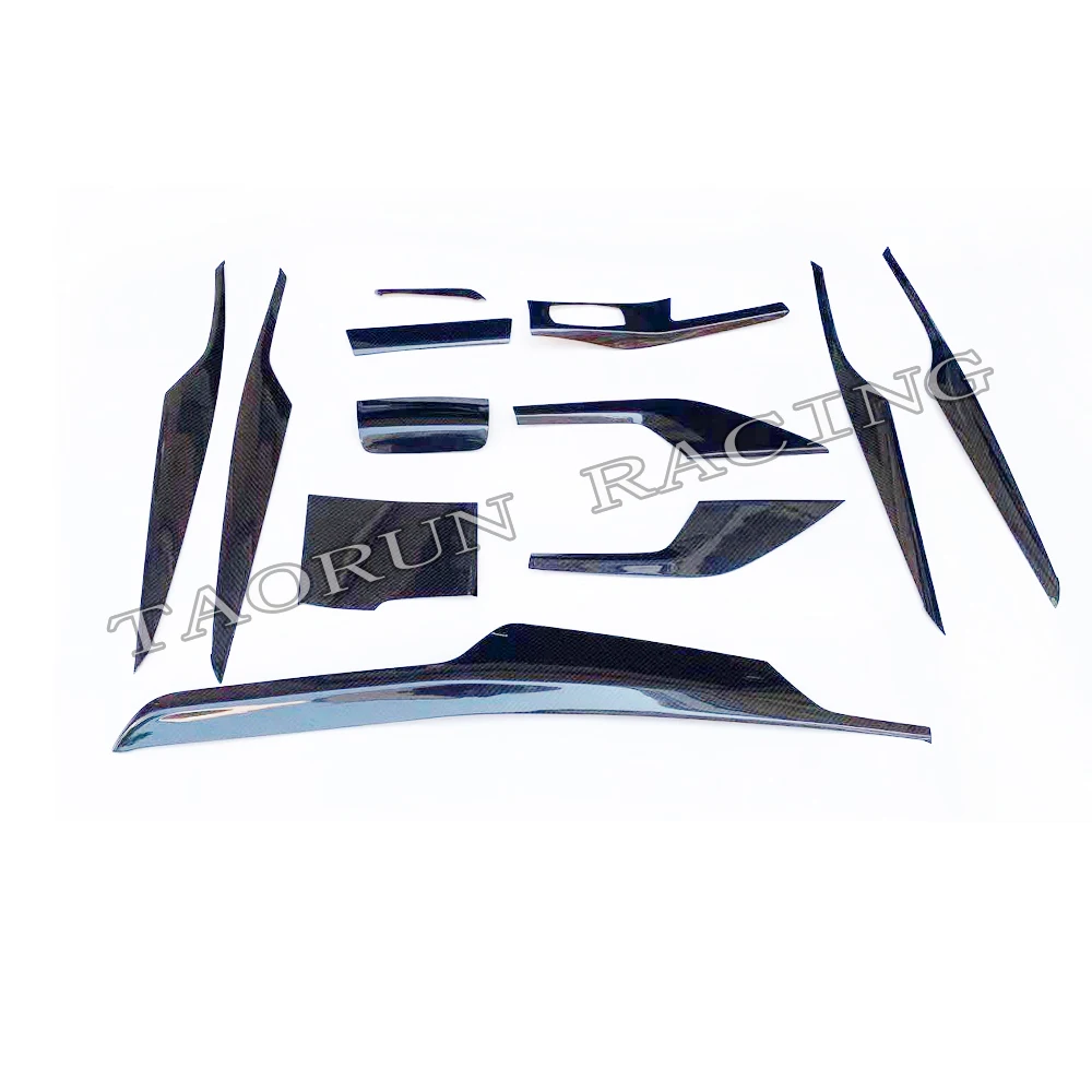 Дополнительная Стильная отделка для салона приборной панели из углеродного