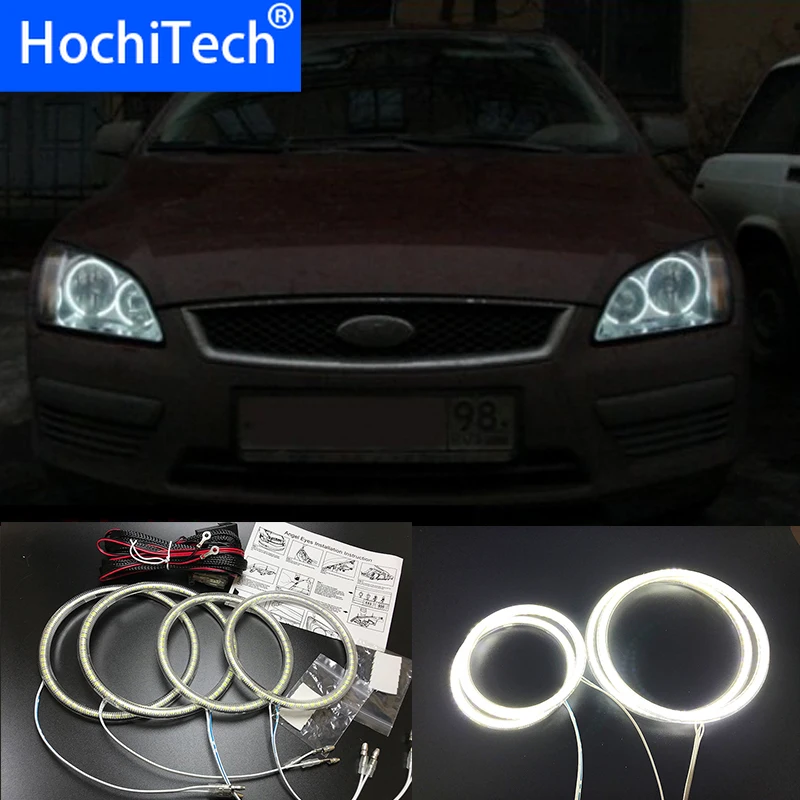 HochiTech ультра яркие красные/зеленые/Белый светодиодный глаза ангела 2500LM гало