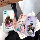 Чехол для телефона Super Mom для Samsung Galaxy Note 20, S20, S21 Ultra 5G 8, 9, S8, S9, S10 Lite Plus, модный жесткий чехол из поликарбоната для маленьких девочек