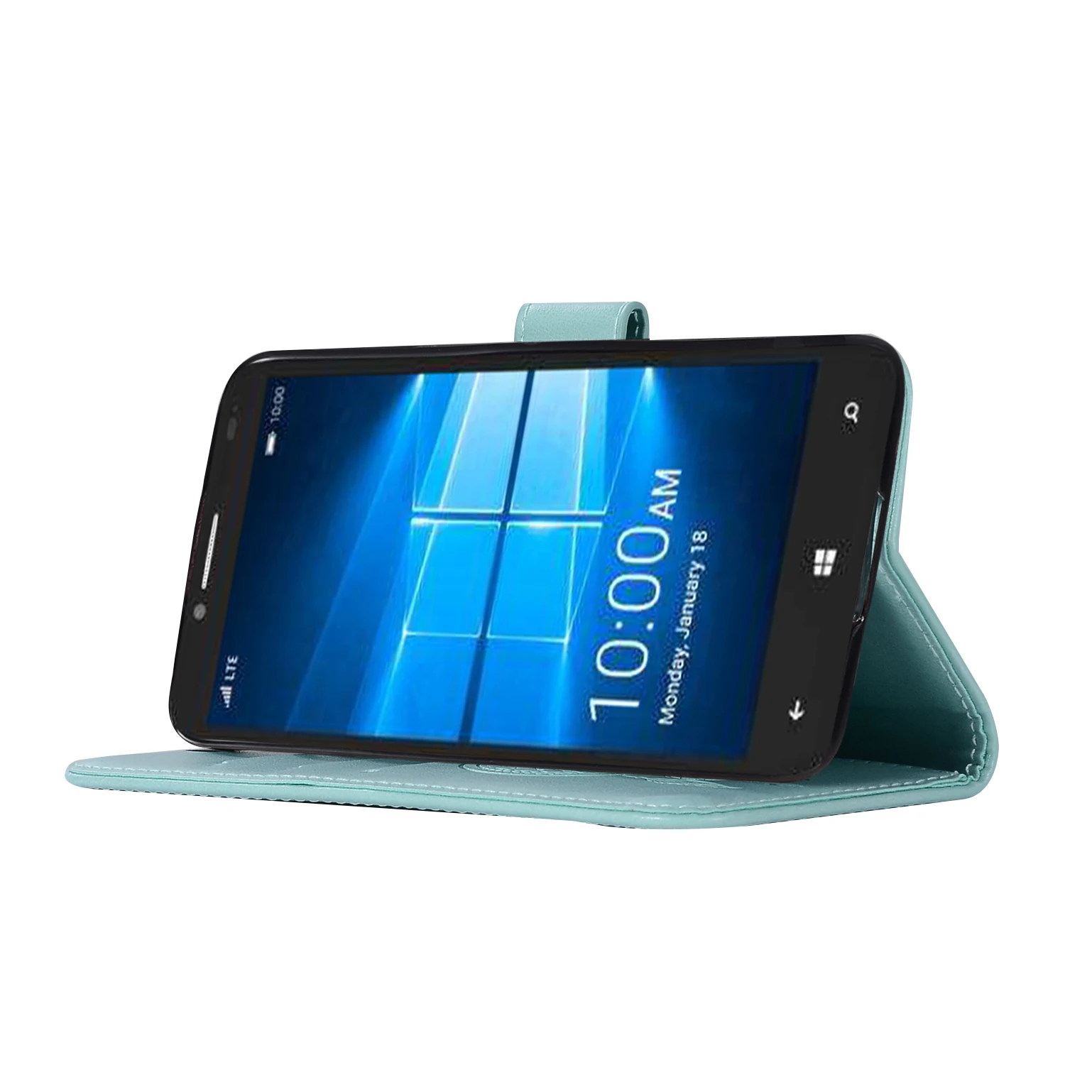 Чехол с откидной крышкой для Alcatel Idol 4 чехол s 5 2-дюймовый кожаный бумажник слот