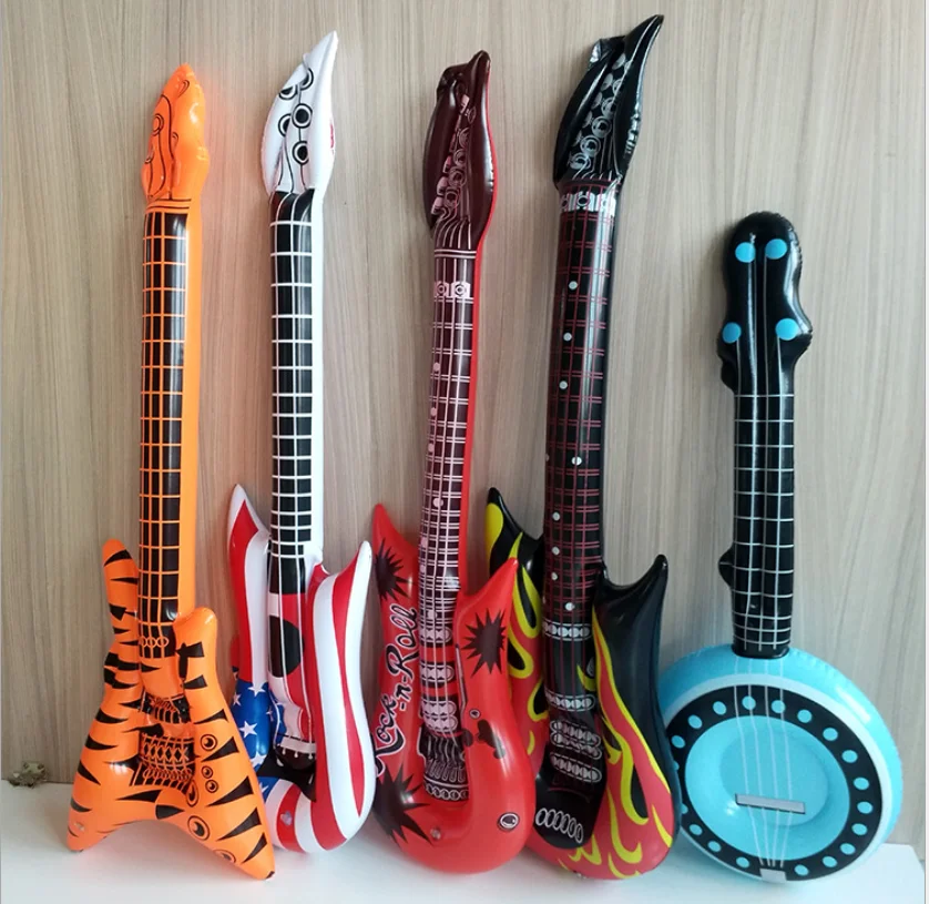 Надувные гитарные шары 5 шт./компл. музыкальные инструменты игрушечные