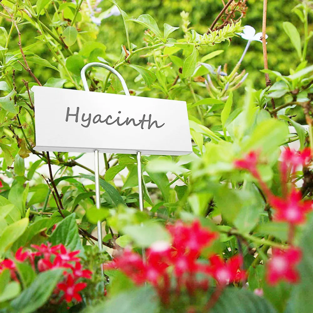 

30PCS Metal Plant Signage Labels Durable Garden Markers Weatherproof Nursery Tags Garden For Vegetables Flower Herb Greenhouse