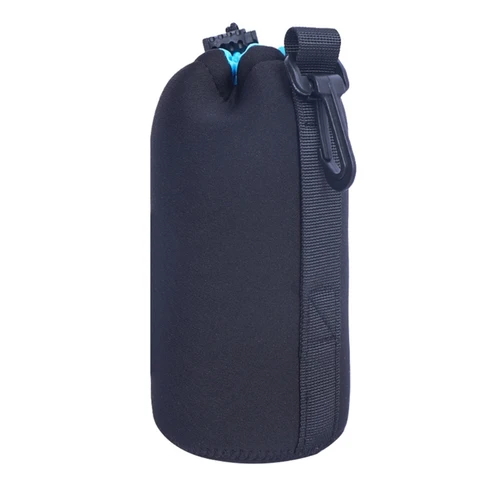 Универсальная сумка для объектива камеры с молнией, пылезащитный карман, мягкая сумка для хранения для DSLR объектива камеры