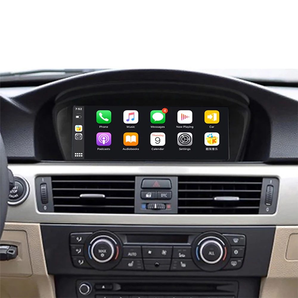 

ZJCGO Car Multimedia Player Stereo GPS DVD Radio Navigation Android Screen System for BMW 3 5 Series E60 E61 E90 E91 E92 E93