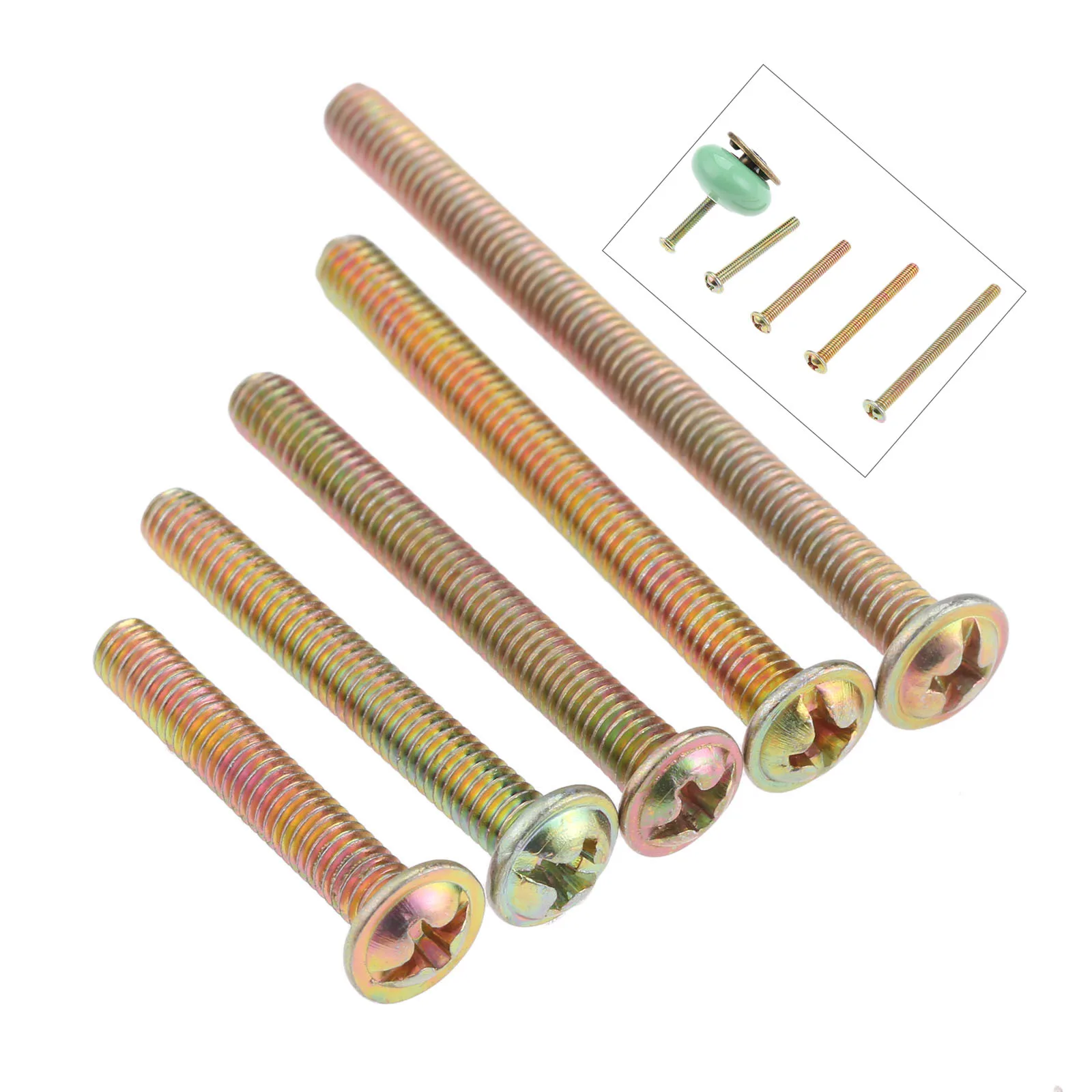 10 шт. винты M4 с ручкой мебельные крепежные болты фурнитура * 25 мм/30 мм/35 мм/40 мм/45 мм Длина винта|Винты| |