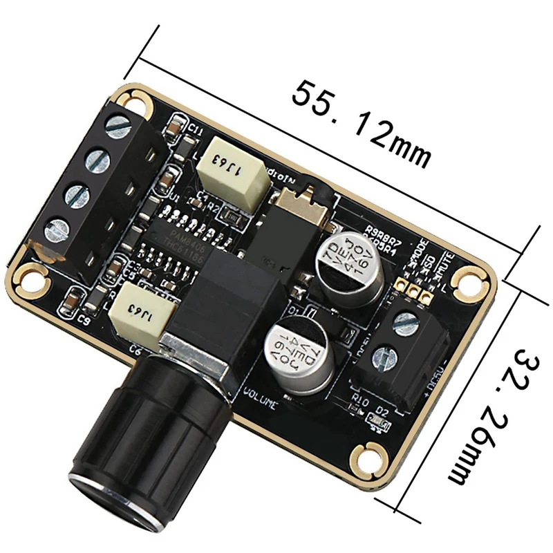 

Car Charger Solar Power Supply Module & Audio Amplifier Board, Pam8406 Digital Power Amplifier Board