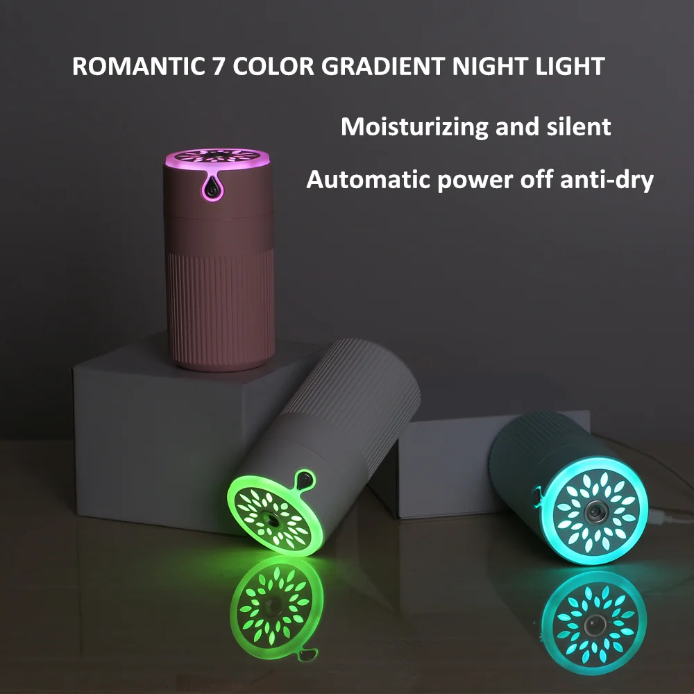 Новый USB увлажнитель воздуха для автомобиля 420 мл ультразвуковой диффузор