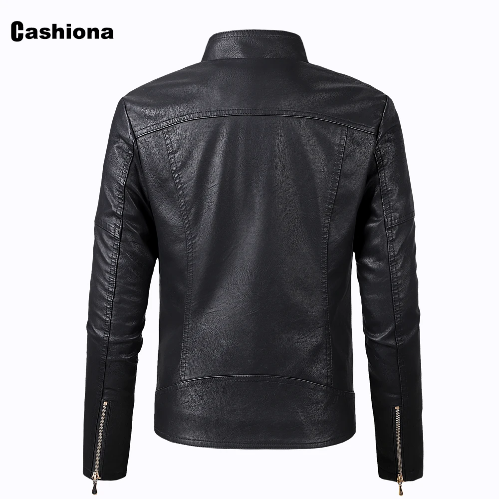 Куртка женская из искусственной кожи осенняя черная красная | Женская одежда