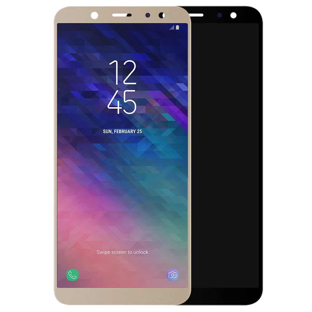 ЖК дисплей 5 6 дюйма для SAMSUNG Galaxy A6 2018 A600 A600F сменный сенсорный экран дигитайзер в