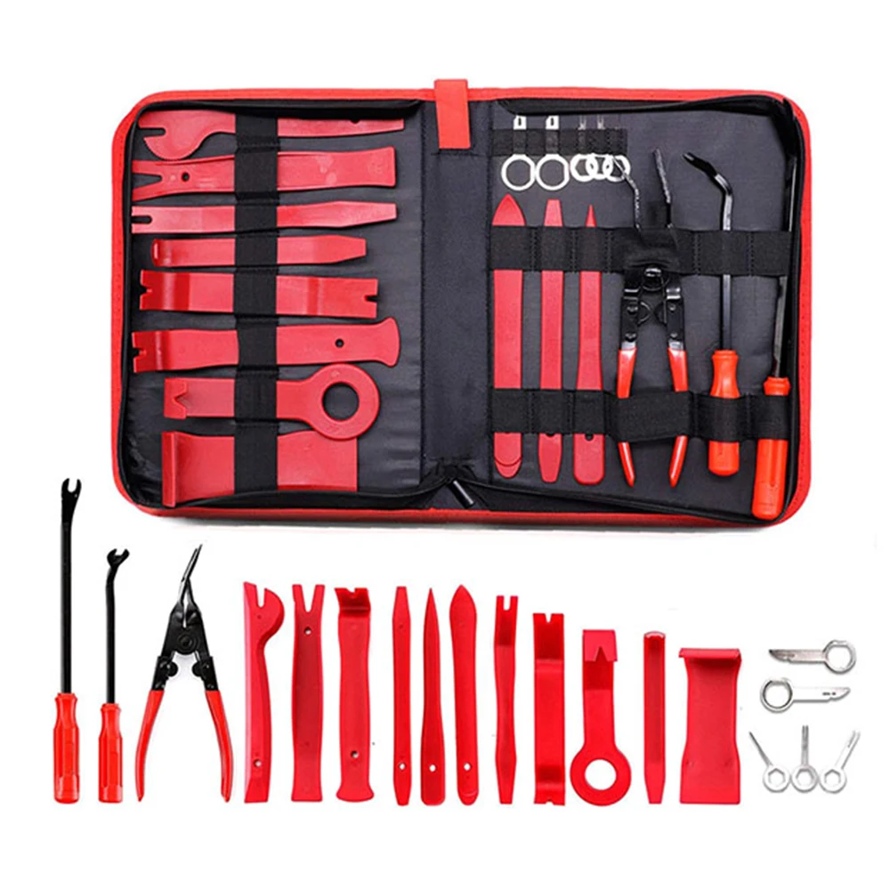 Pry Disassembly Car Radio Removal Tools Door Dash Panel Audio Stereo Trim Tool Kit Clip Set |