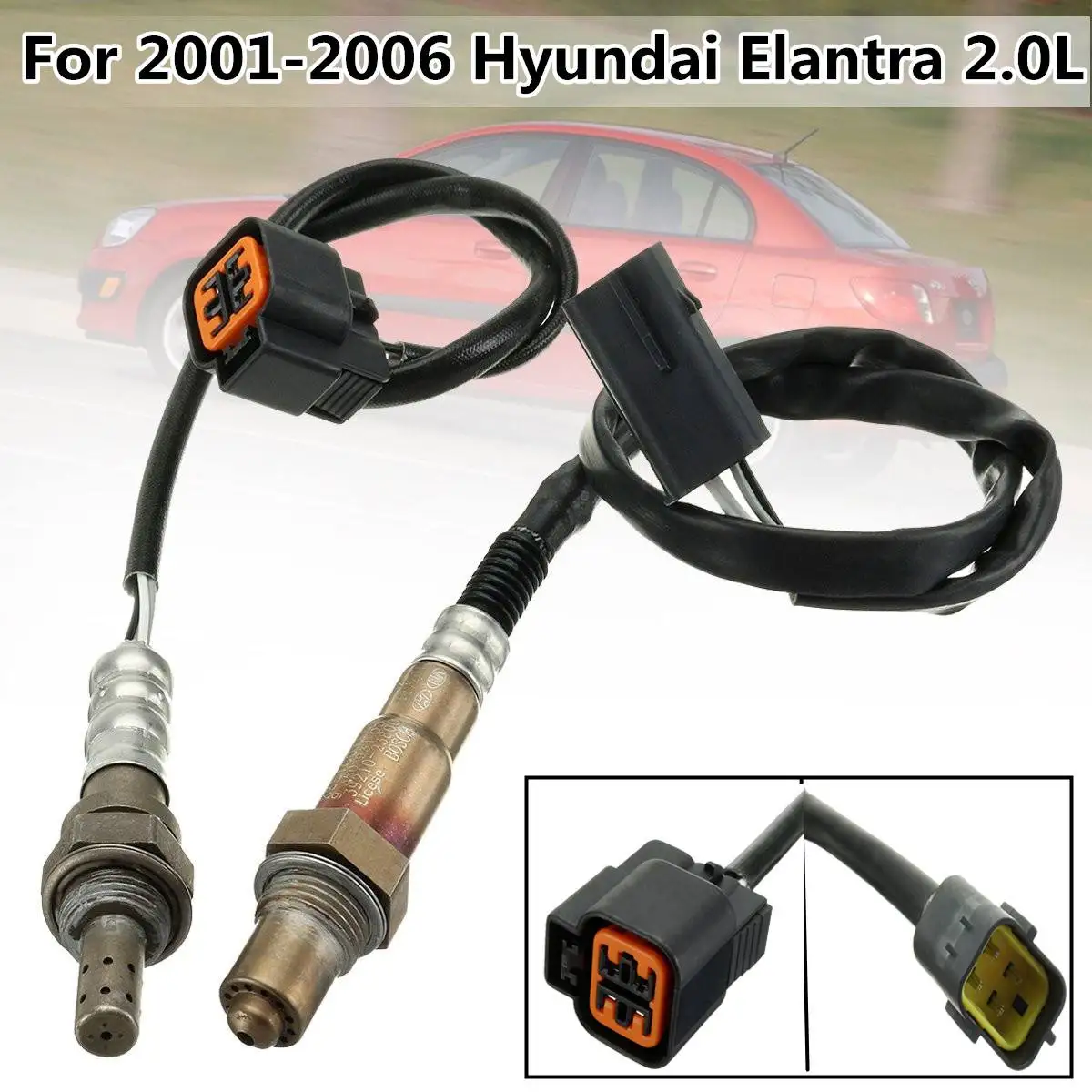 Кислородный датчик 2x O2 для Hyundai 2001 2002 2003 2004 2005 2006 Elantra 2.0L | Автомобили и мотоциклы