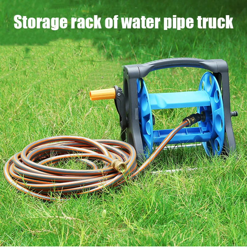 

Household Hose Storage Rack Hose Reel Garden Hose Storage Garden Tools Portable and Durable TN9