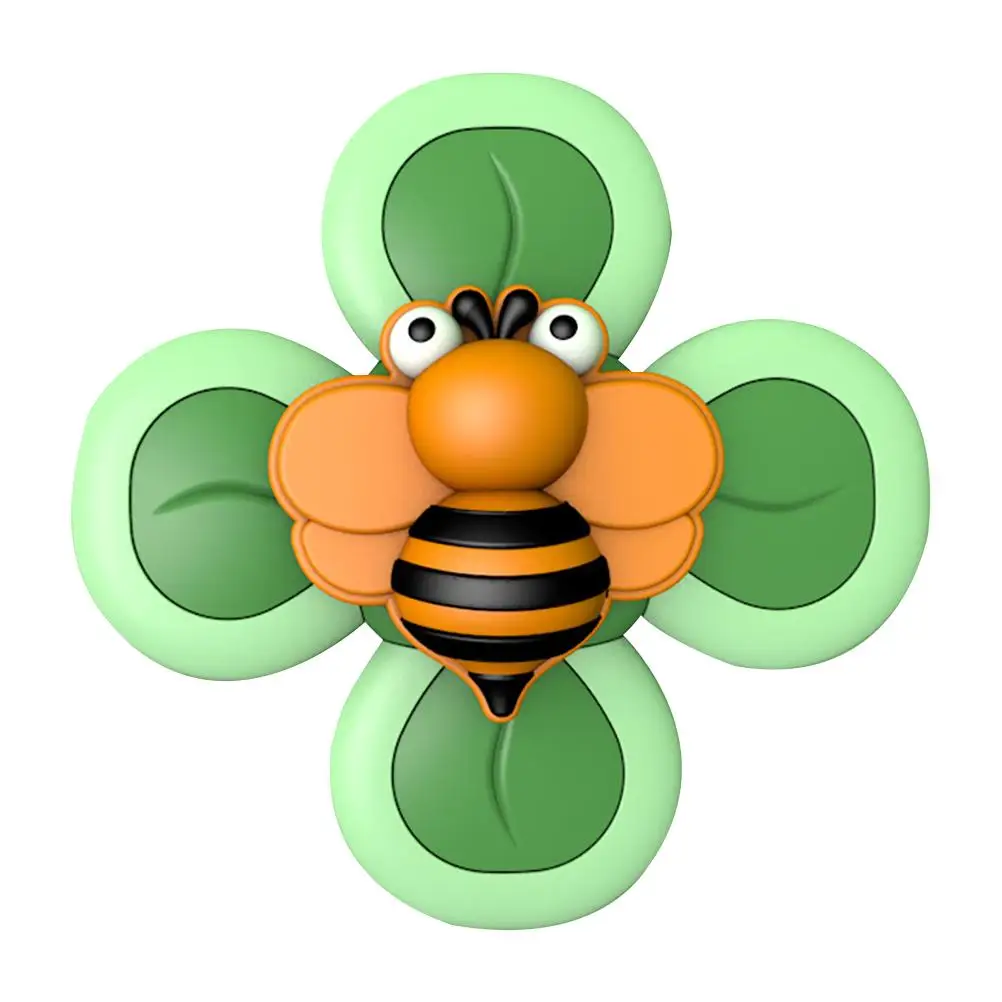 Мультяшная присоска вращающаяся игрушка детская для ванной раннее обучение