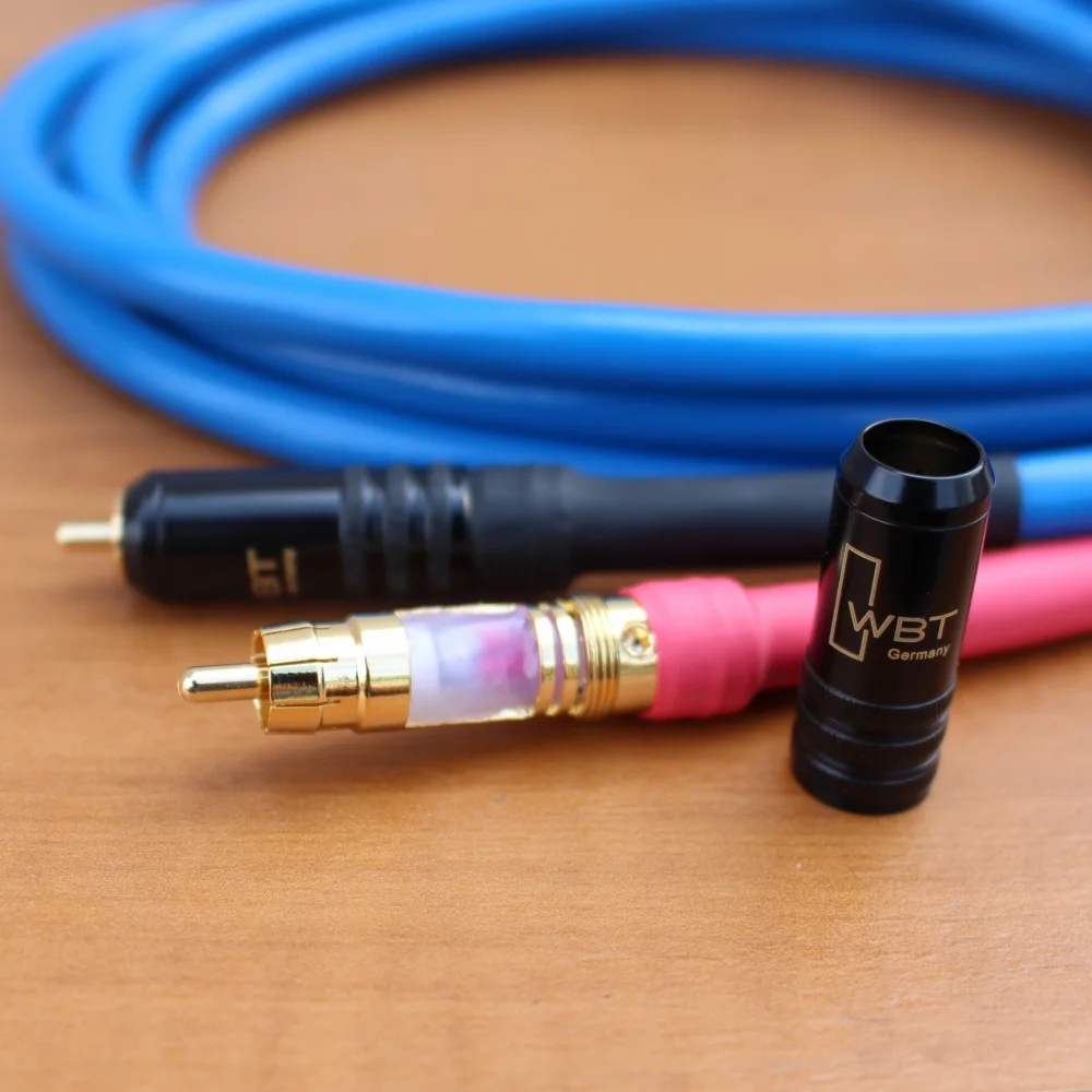 Кабель для подключения HIFI SQ-88B G5 с серебряным покрытием и штепсельным разъемом