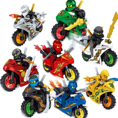 2019 Legoelys Ninjagoinglys MinecraftING Garmadon Jay Zane и Kai Lloyd Samukai Cole Harumi Pythor Nuckal Wu строительный блок |