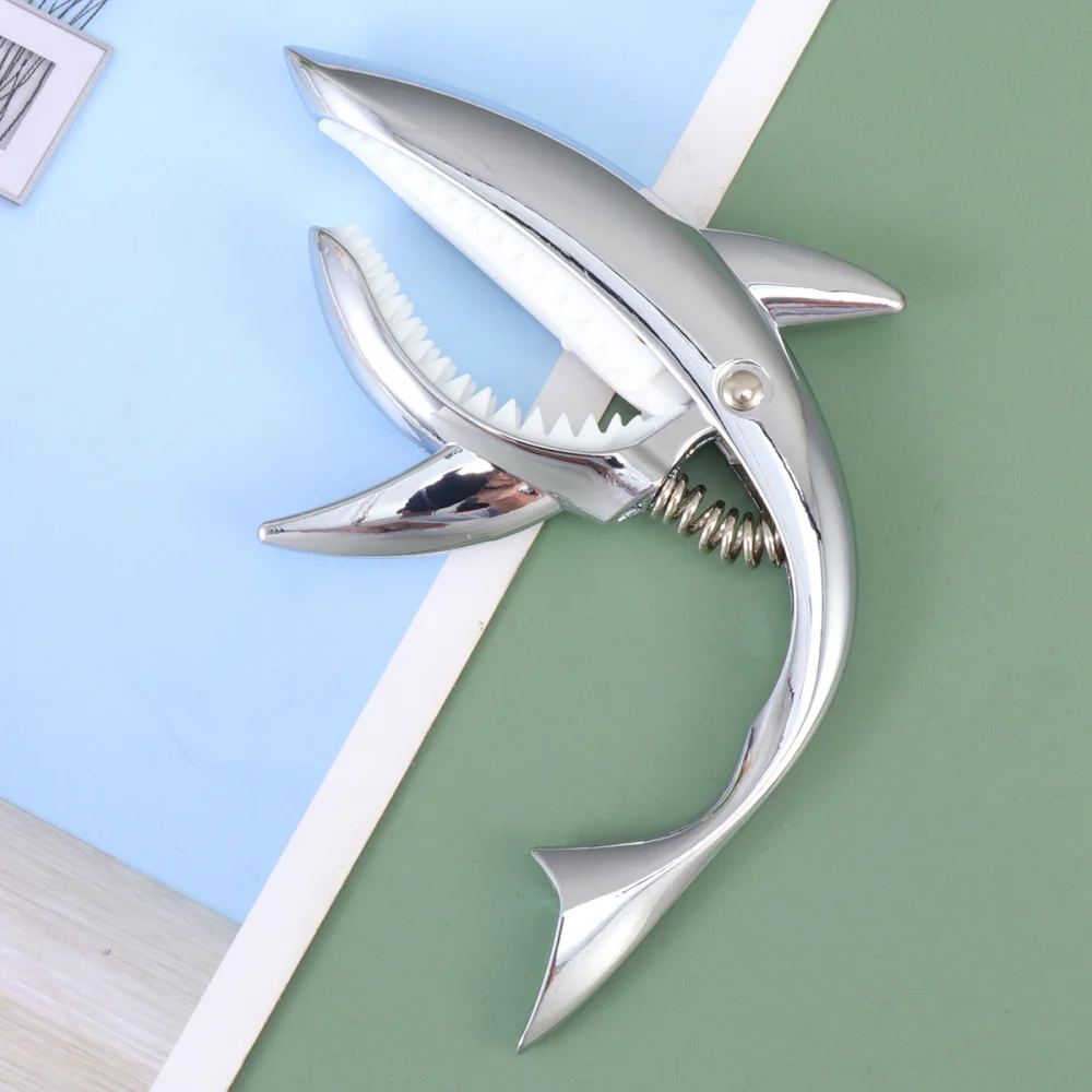 Акула Форма Capo гитарные палочки быстрая смена Мелодия Зажим ключ триггер клип он