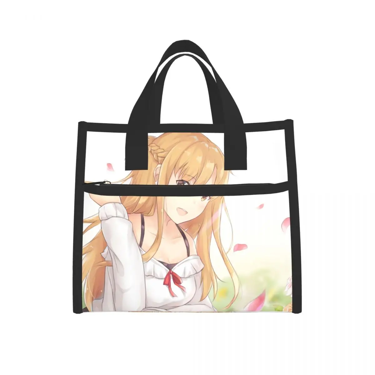 Asuna euсоболистая изолированная сумка для ланча холодильник тоут подготовки еды