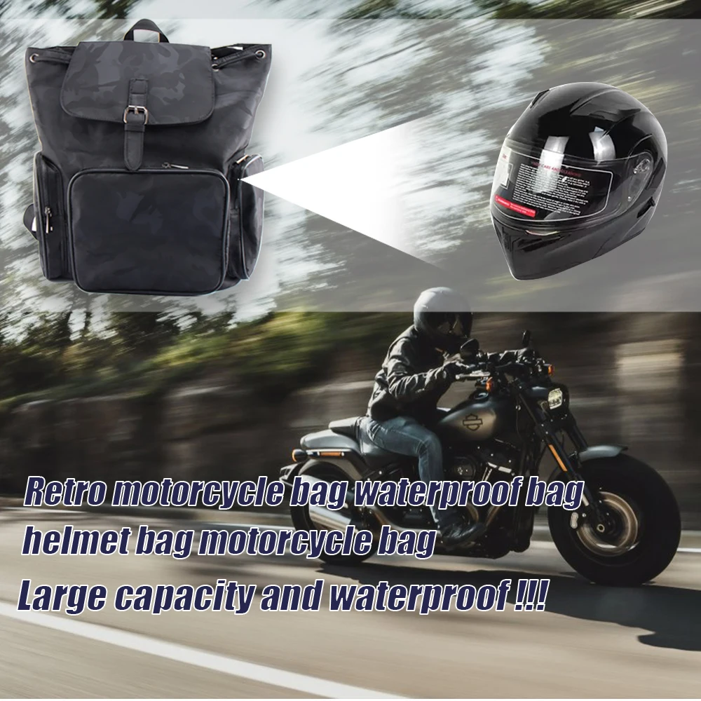 

Мотоциклетная сумка, 20-28 л, водонепроницаемая, для Harley Sportster XL883 XL1200