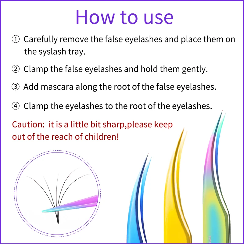 Vetus MCS серия Пинцет Премиум Красота Макияж объемный наращивание ресниц ножницы