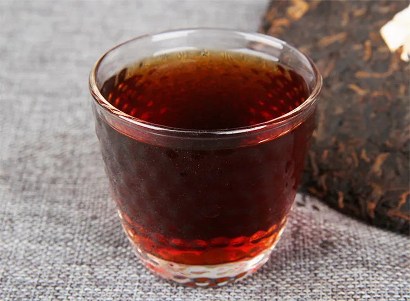 Puwen 2006 Te Pu'er Yunya Shu Pu'er "Сокровища"(Zhen Pin) спелый чай Pu'er торт 400 г