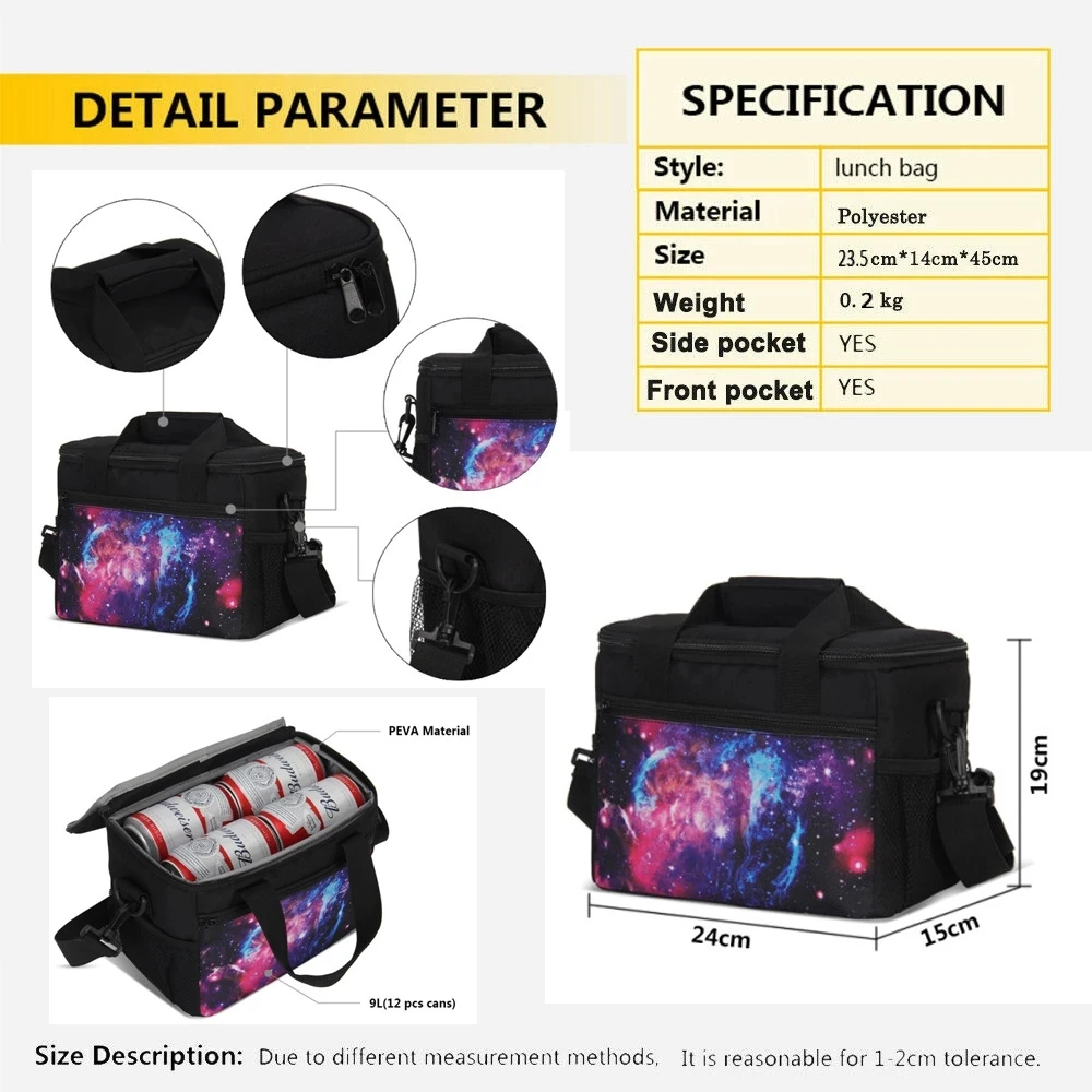

Among Crewmate US Impostor Portable Lunch Bag Kids School Lunch Tote Early Dinner Box for Students Office Workers