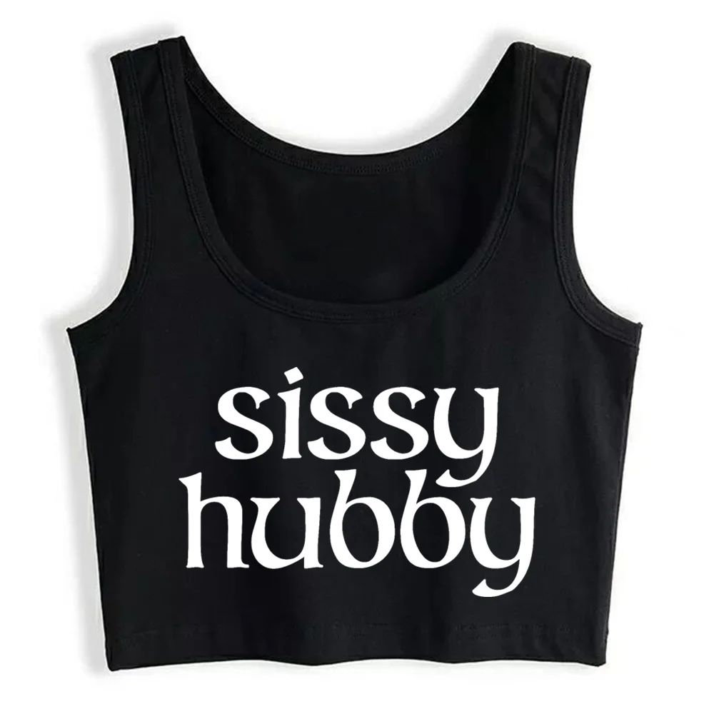 

Crop Top Women Sissy Hubby Cuckold Hotwife Beta Bull Aesthetic Y2k Harajuku Gothic Tank Top Female Clothes