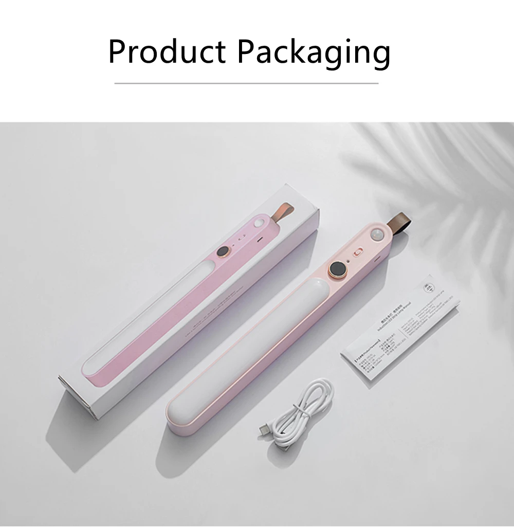 axx cabinet light led motion sensor light usb rechargeable night light suitable for room kitchen bedroom wardrobe outdoor light free global shipping