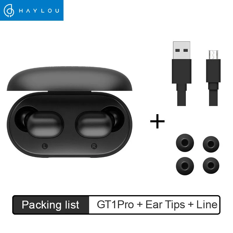 

Haylou GT1 Pro Long Battery HD Stereo TWS Bluetooth Earphones, Touch Control Wireless Headphones With Dual Mic Noise Isolation