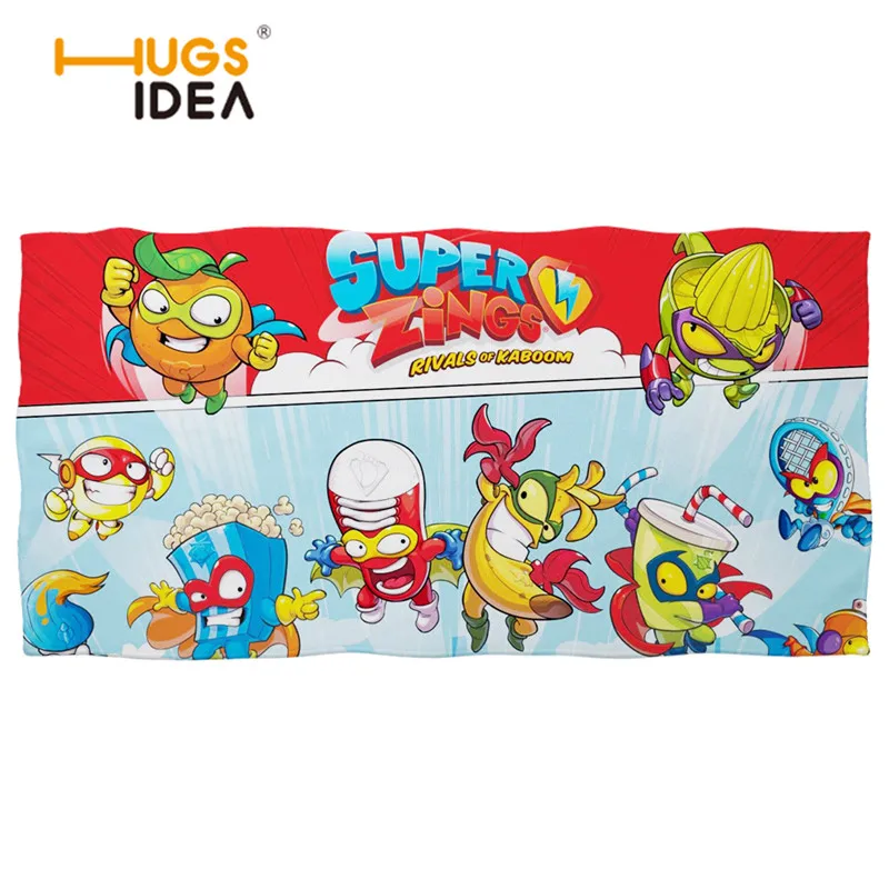 

Впитывающее полотенце из Микрофибры Мягкое мультяшное пляжное полотенце для душа Game Superzings быстросохнущее банное полотенце для детей и взр...