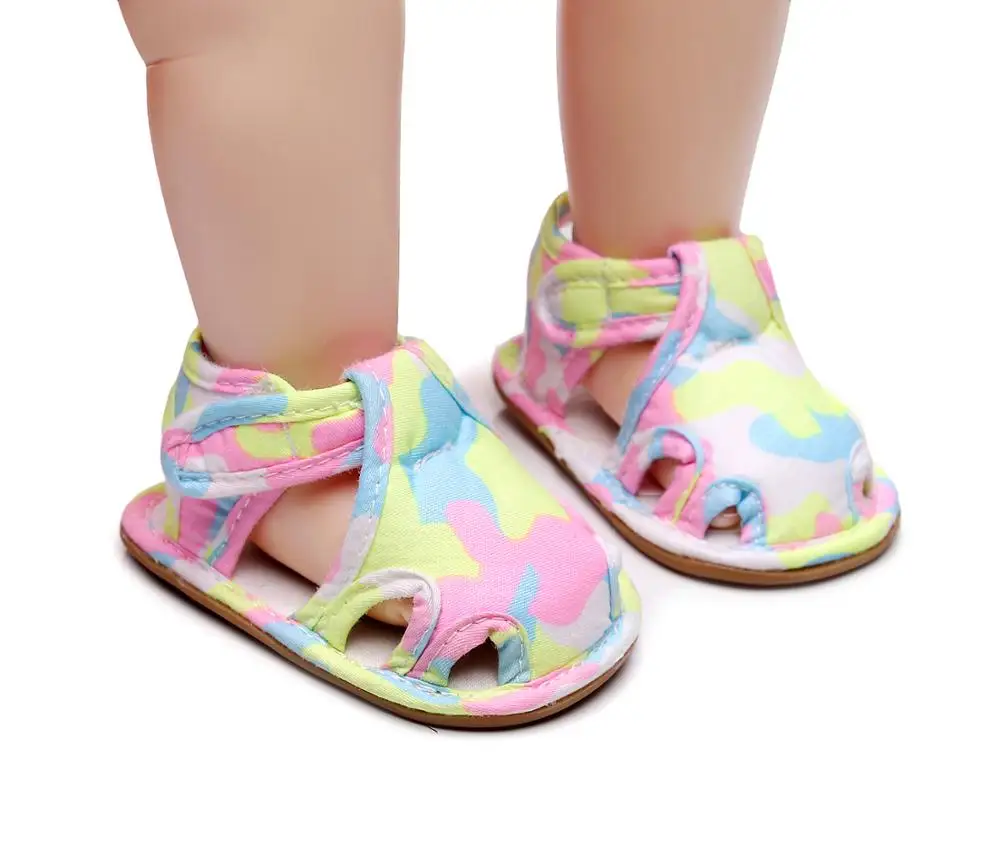 Камуфляжные детские туфли с резиновой подошвой хлопковые Туфли ходунки жесткой