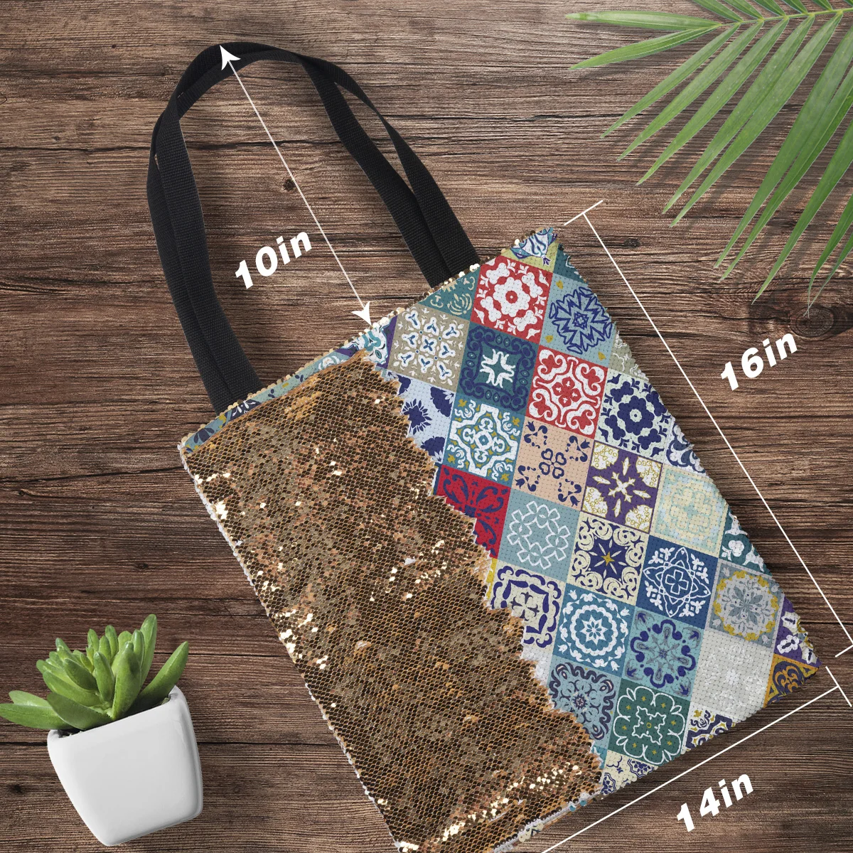 Синяя сумка на плечо с мультиклетчатым узором сумки одно блестками для женщин