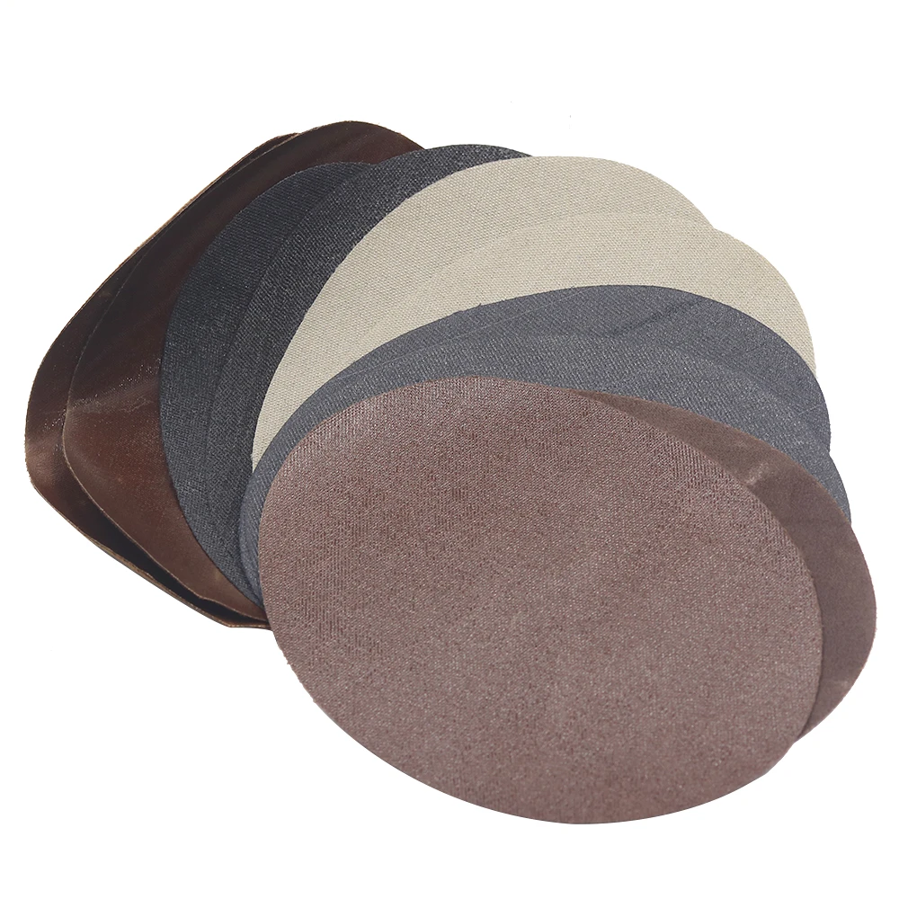 10 шт./лот нашивки из искусственной кожи патчи для утюга ремонт локтя колена