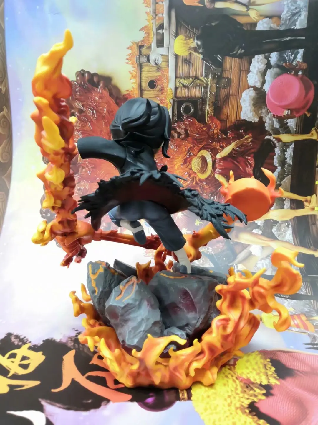 Японское аниме Naruto Shippuden Uchiha Itachi Vermilion Bird Ver. Экшн Фигурки игрушки|Игровые фигурки