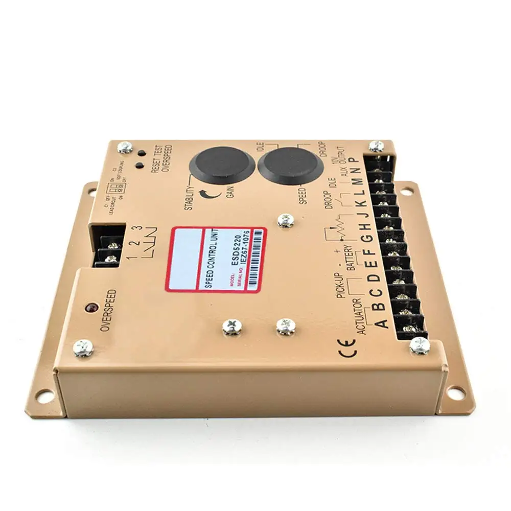 Блок управления скоростью двигателя ESD5220 регулятор скорости дизельный генератор