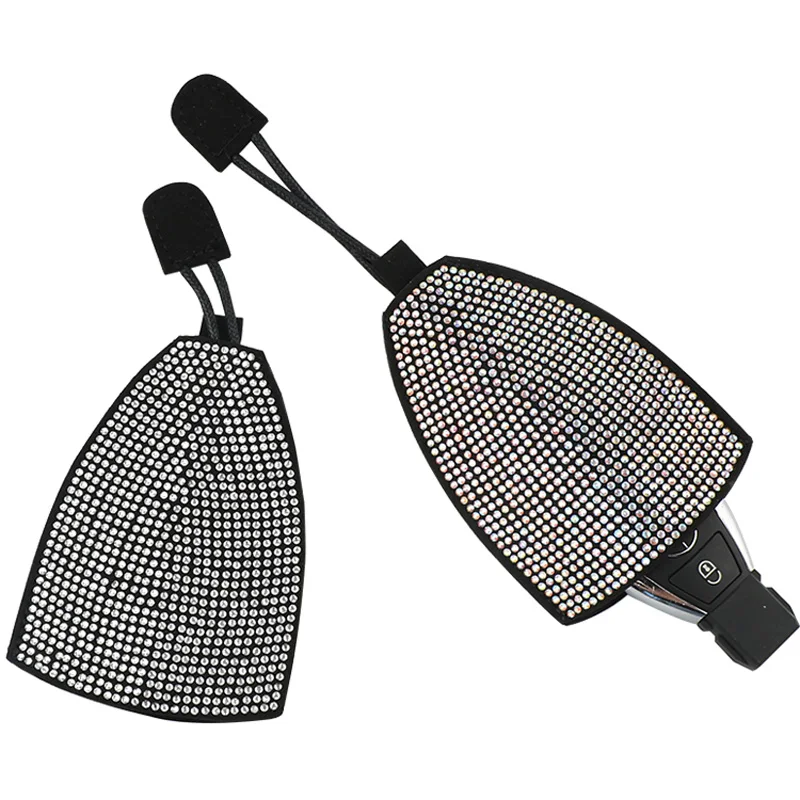 Креативный бриллиантовый Стразы чехол для автомобильных ключей Bling Crystal Key