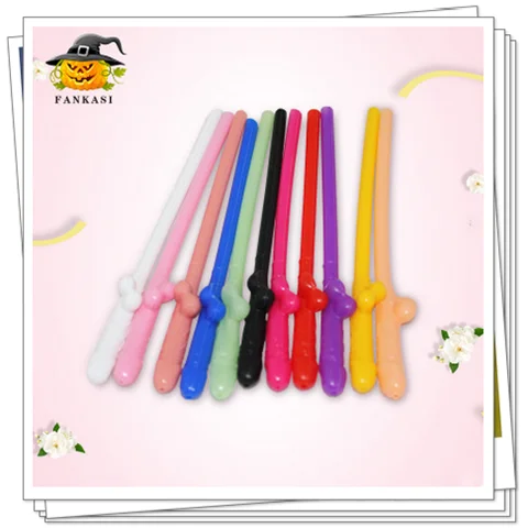 Spoof Fun цельный человек холостяк вечерние цветная трубочка Бар ночной клуб