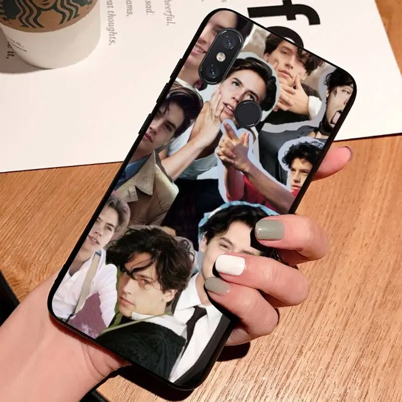 

Famous actors Cole Sprouse Phone Case For Xiaomi Redmi note 7 8 9 t k30 max3 9 s 10 pro lite
