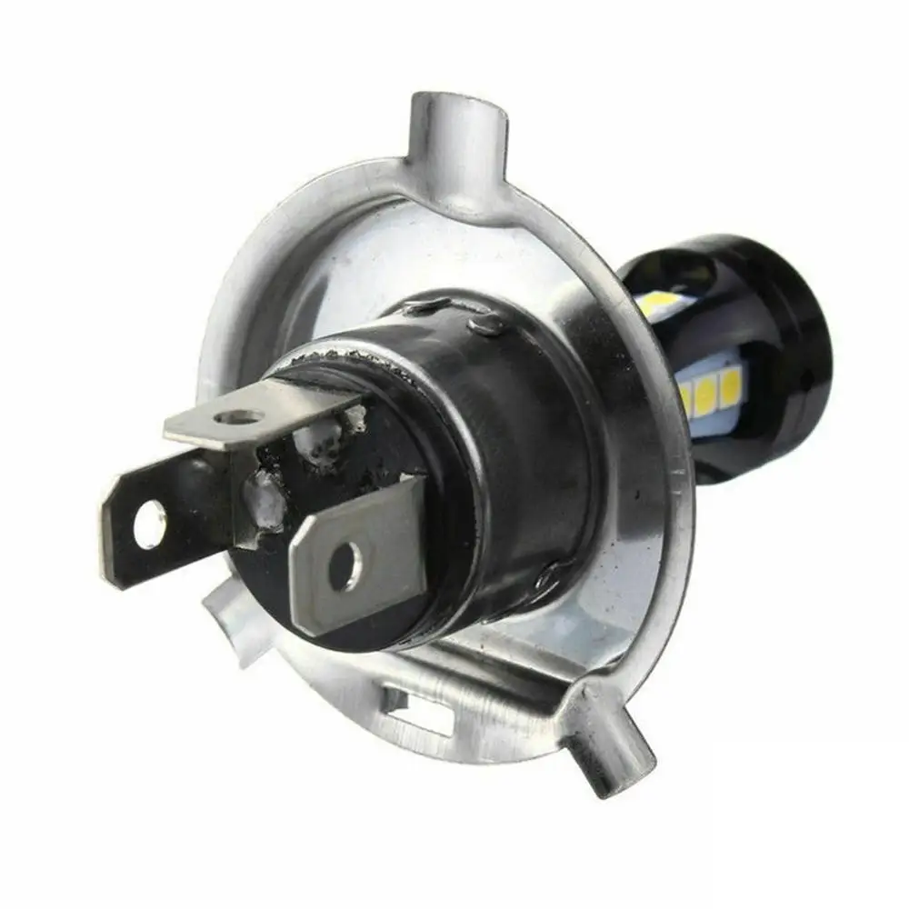 H4 12V мотоцикл 3030LED высокий-Ближний свет головной светильник лампа 6500K передние
