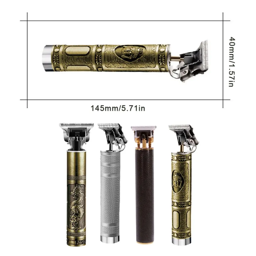 

Electric hair clipper oil head carving electric clipper T-shaped blade trimmer Professional Noise Reduction Haircut