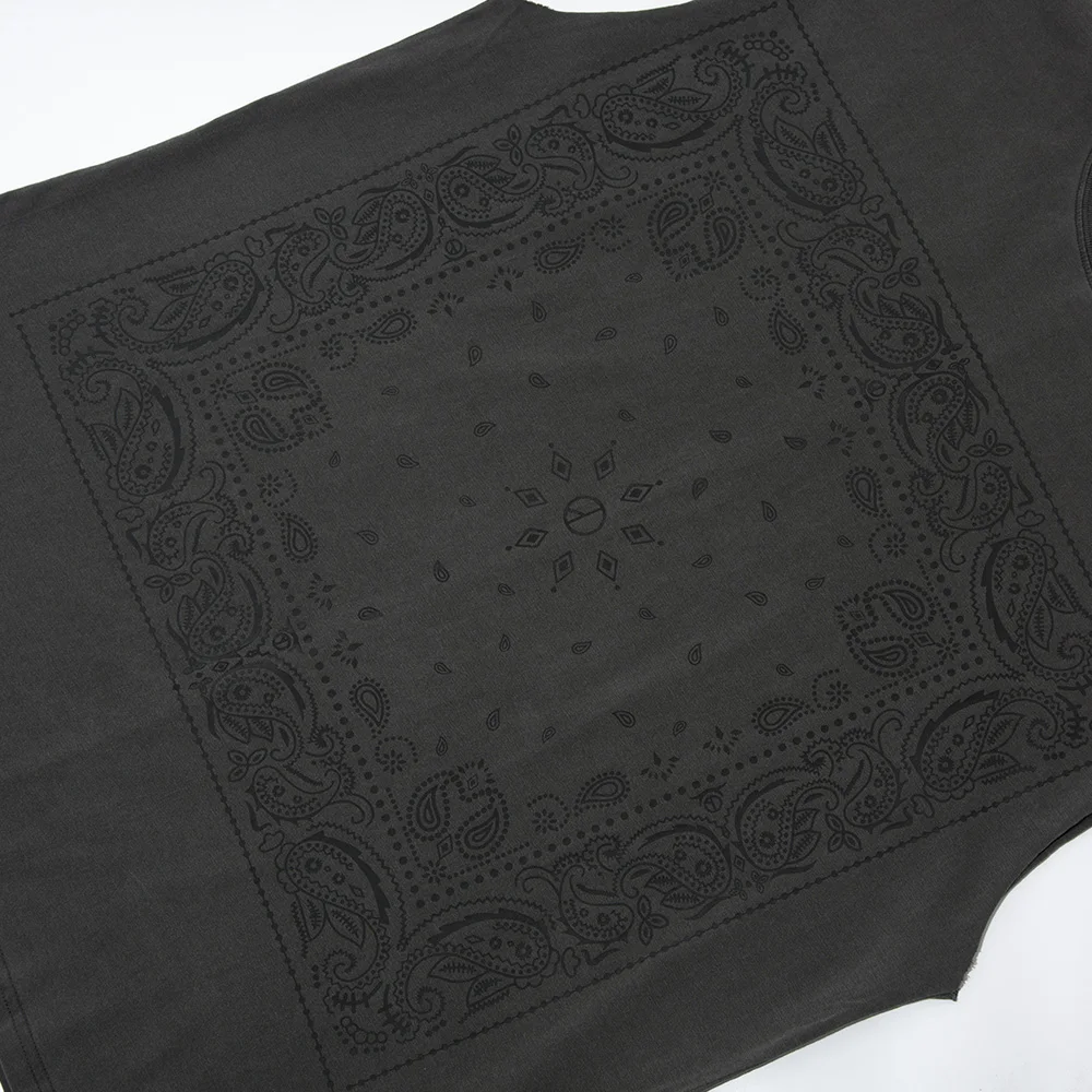 

Aolamegs Men's Tank Tops Retro Distressed Vest Summer Tees Shirts Casual Gym Clothing Men Clothing Couple High Street Streetwear