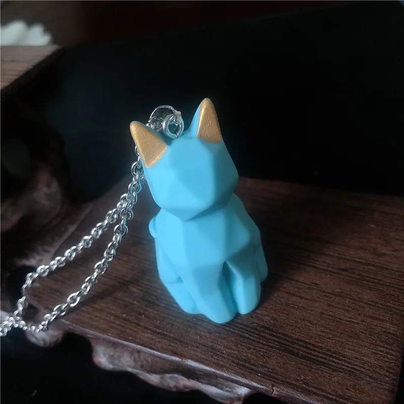 Мультфильм милые животные геометрические тангент самолет стерео подвеска