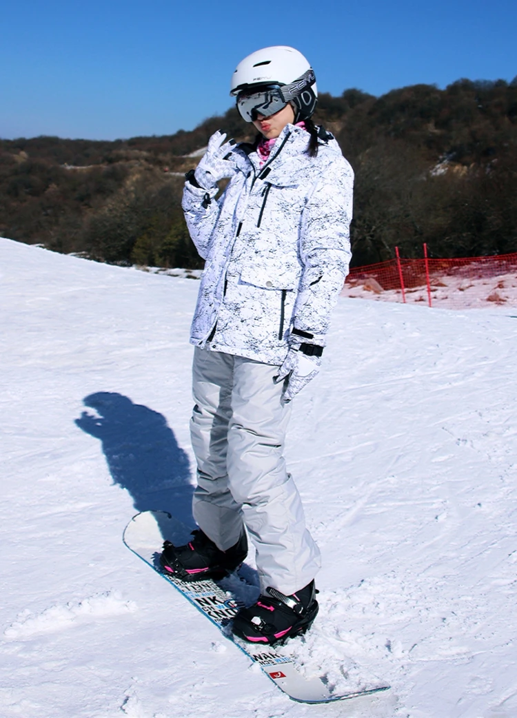 

New Thicken Warm Men Women Couples Ski Suit Winter Windproof Waterproof Skiing Suits Male Snowboard Jacket Pants Suit Plus Size