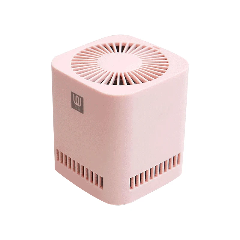 pink XIAOMI MIJIA LingWu очиститель воздуха миниатюрный фотокатализатор формальдегид беспроводной аккумулятор 2000 мАч MI очиститель воздуха - Цвет: pink